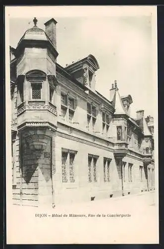 AK Dijon, Hotel de Mimeure, Rue de la Conciergerie