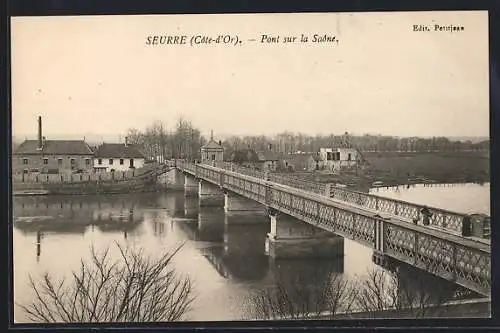 AK Seurre, Pont sur la Saône