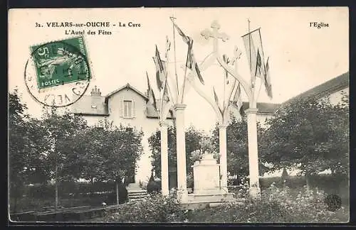 AK Velars-sur-Ouche, La Cure, L`Autel des Fêtes