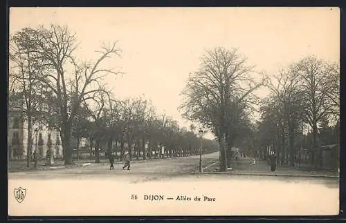 AK Dijon, Allées du Parc