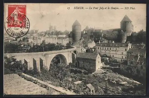 AK Semur, Le Pont Joly et le Donjon