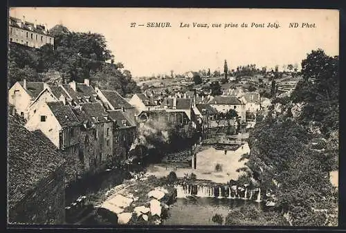 AK Semur, Les Vaux vue prise du Pont Joly