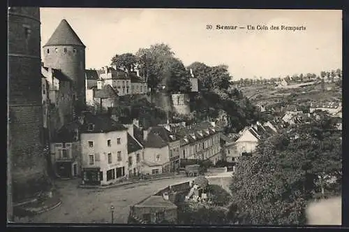 AK Semur, Un Coin des Remparts