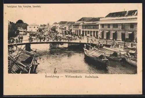 AK Soerabaia, Roodebrug & Willemskade