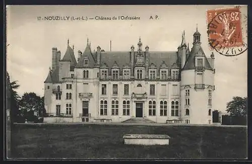 AK Nouzilly /I.-et-L., Château de l`Orfrasière