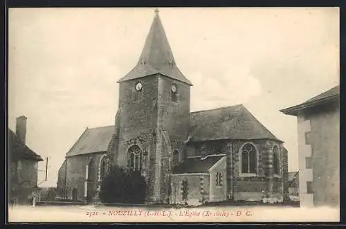 AK Nouzilly /I.-et-L., L`Église