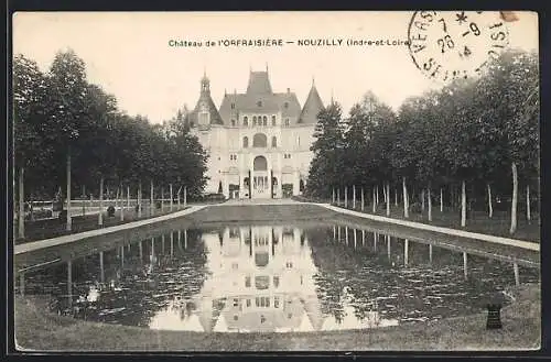 AK Nouzilly /Indre-et-Loire, Château de l`Orfraisière