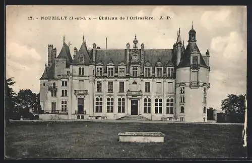 AK Nouzilly /I.-et-L., Château de l`Orfrasière