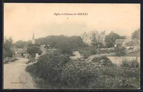 AK Noizay, Eglise et Château