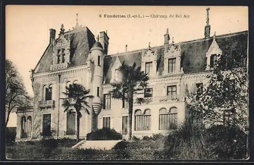 AK Fondettes /I.-et-L., Château de Bel Air