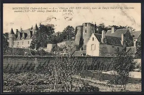 AK Montrésor /Indre-et-Loire, Château, Tours de l`angel Sud-Est de l`ancienne anceinte