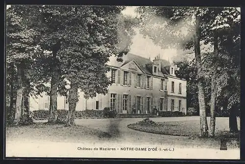 AK Notre-Dame-d`Oe, Château de Maziéres