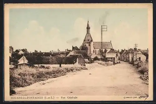 AK Nouans-les-Fontaines, Vue generale