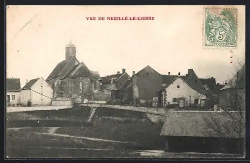 AK Neuillé-le-Lierre, Une vue