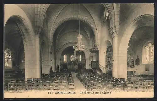 AK Montlouis, Intérieur de l`Église