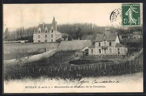 AK Noizay, Monnaville et Château de la Coudraie