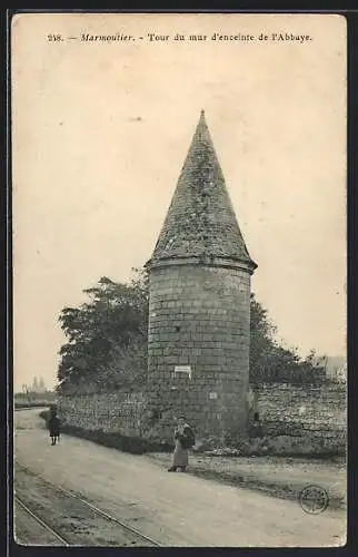 AK Marmoutier, Tour du mur d`enceinte de l`Abbaye