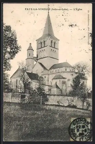 AK Faye-la-Vineuse, L`église