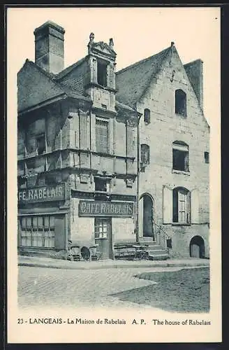 AK Langeais, La Maison de Rabelais