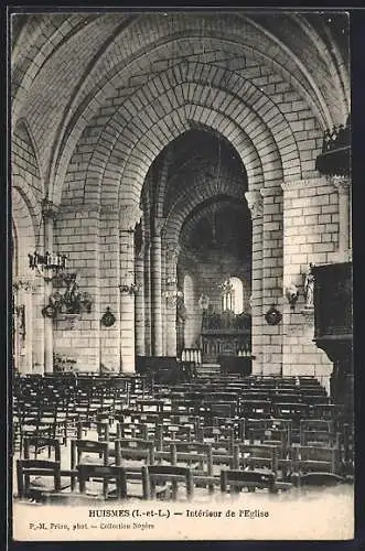 AK Huismes /I.-et-L., Intérieur de l`Eglise