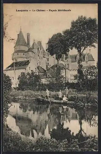 AK Langeais, Le Château, Facade Méridionale