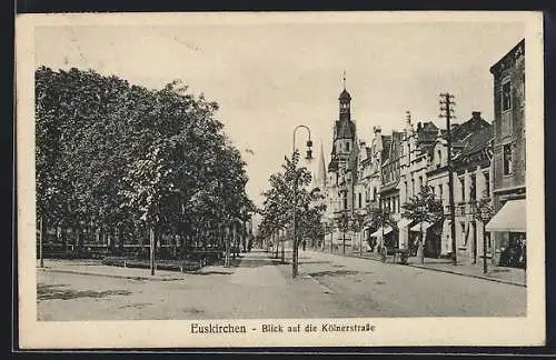 AK Euskirchen, Blick auf die Kölnerstrasse