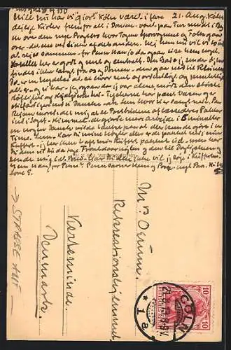 AK Köln, Strassenpartie: Auf dem Brand