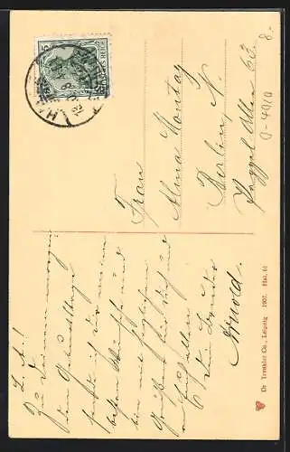 AK Halle a. S., Der Roland am Markt