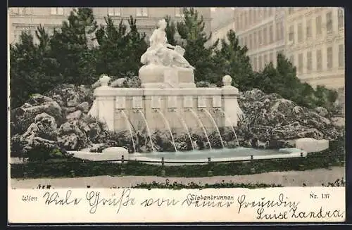 AK Wien, Blick auf den Siebenbrunnen