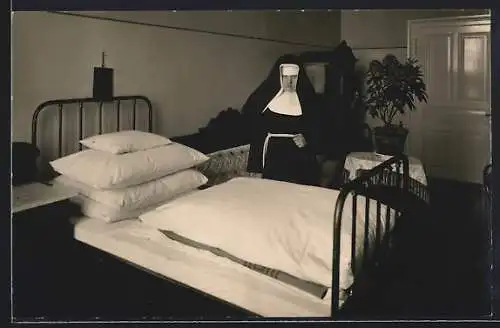 AK Wien, Klosterspital in der Hartmanngasse 7, Schlafzimmer