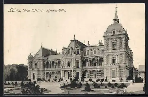 AK Wien, Lainz, Hermes-Villa mit Anlagen