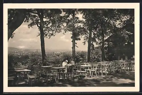 AK Wien, Restaurant Tirolergarten im Schönbrunnerpark, Bes. W. Leupold