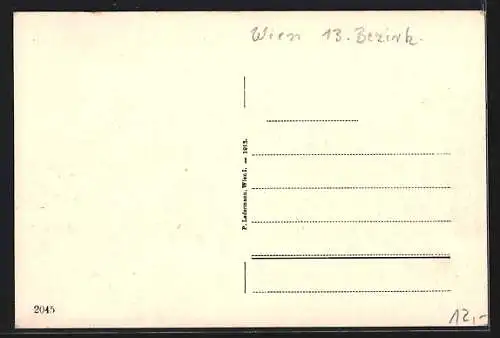 AK Wien, Hietzing, Gasthaus Kaiserstöckl und Schönbrunn-Eingang