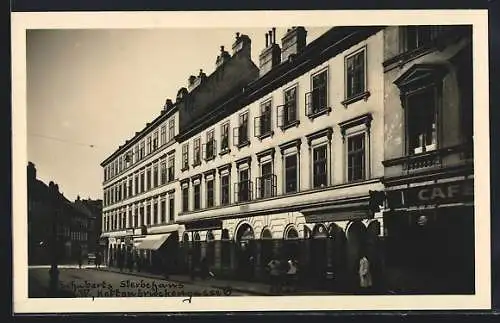 AK Wien, Franz Schuberts Sterbehaus, Kettenbrückengasse 6