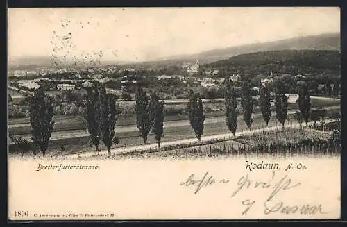 AK Wien, Rodaun, Blick von der Breitenfurtherstrasse