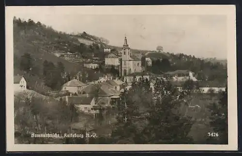 AK Wien, Kalksburg mit Kirche