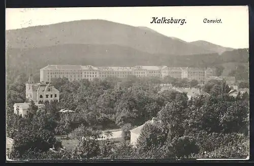 AK Wien, Kalksburg, Blick auf das Convict