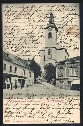 AK Wien, Kalksburg, Wallfahrtskirche Klein-Mariazell