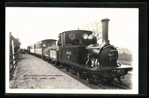 AK Southwold Railway Train, Sep 1879 - April 1929, Kleinbahn