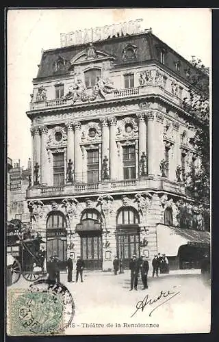 AK Paris, Théâtre de la Renaissance