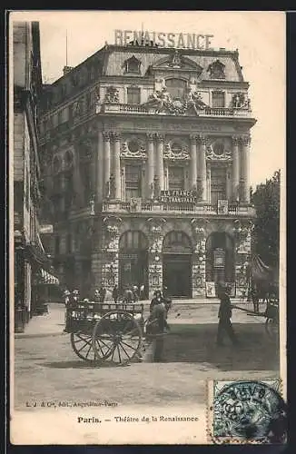 AK Paris, Théâtre de la Renaissance