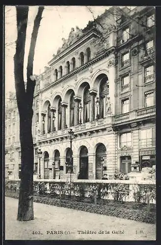 AK Paris, Théâtre de la Gaité