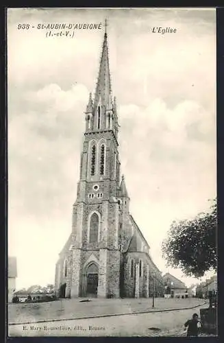 AK St-Aubin-d`Aubigné, L`Eglise