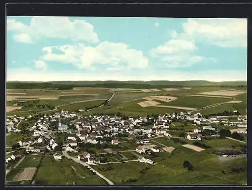 AK Blankenheim-Lommersdorf /Eifel, Ortsansicht aus der Vogelschau