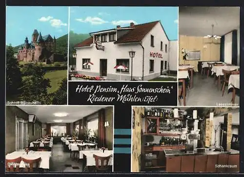 AK Riedener Mühlen /Eifel, Hotel - Pension Haus Sonnenschein