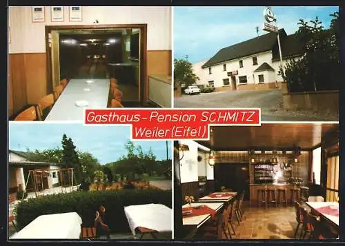AK Weiler /Eifel, Gasthaus und Pension Schmitz
