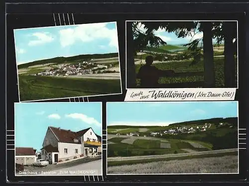 AK Waldkönigen /Kr. Daun, Gasthaus und Pension Zum Waldkönig