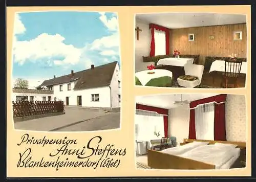 AK Blankenheimerdorf /Eifel, Hotel-Privatpension Anni Steffens