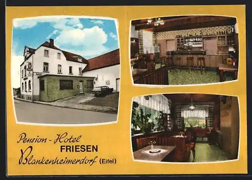 AK Blankenheimerdorf /Eifel, Hotel-Pension Friesen