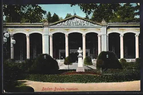 AK Baden-Baden, Ansicht der Trinkhalle